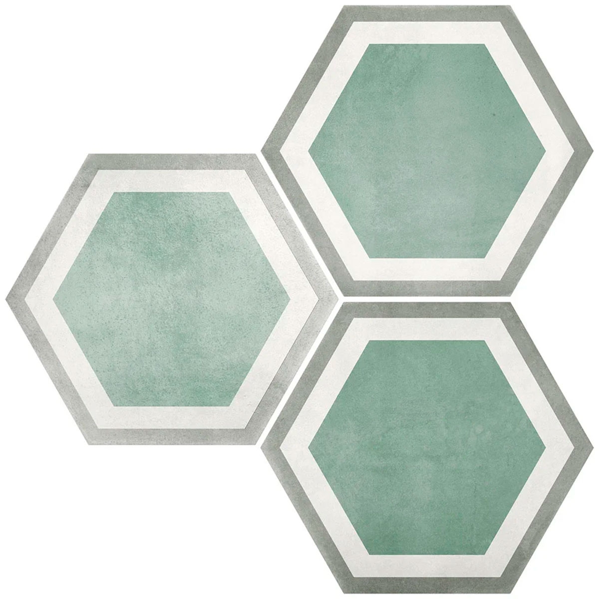 Cementine Pisa Aqua Antideslizante 23x27 (Caja de 0.75 m2)