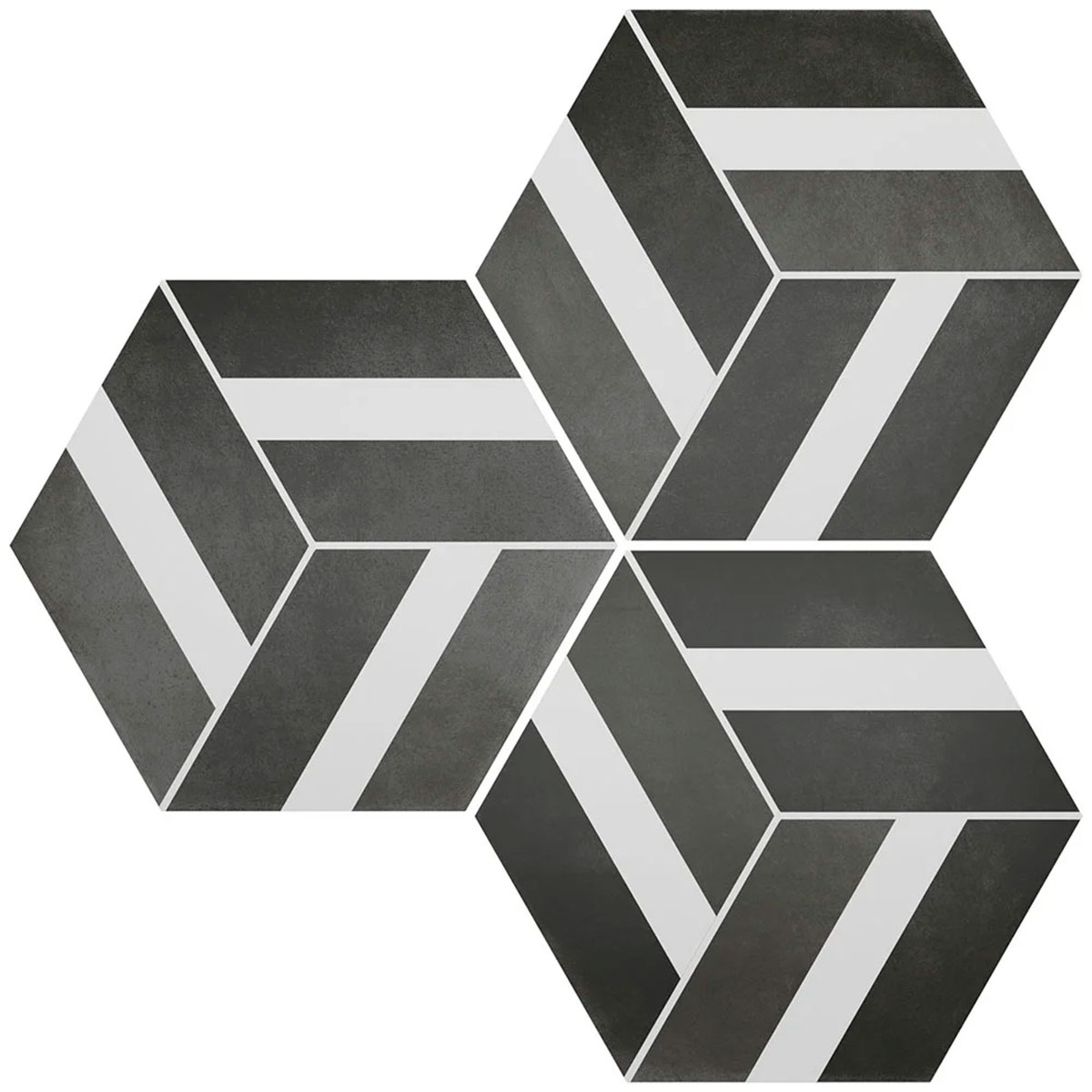 Zementin Bari Schwarz 23x27 (Schachtel mit 0,75 m²)