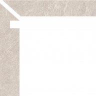 Left Zanquin Vienna 5045 Gray 7.8x50 (Box 8 pieces)