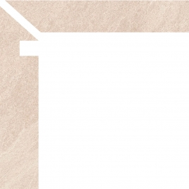 Left Zanquin Vienna 5045 Beige 7.8x50 (Box 8 pieces)