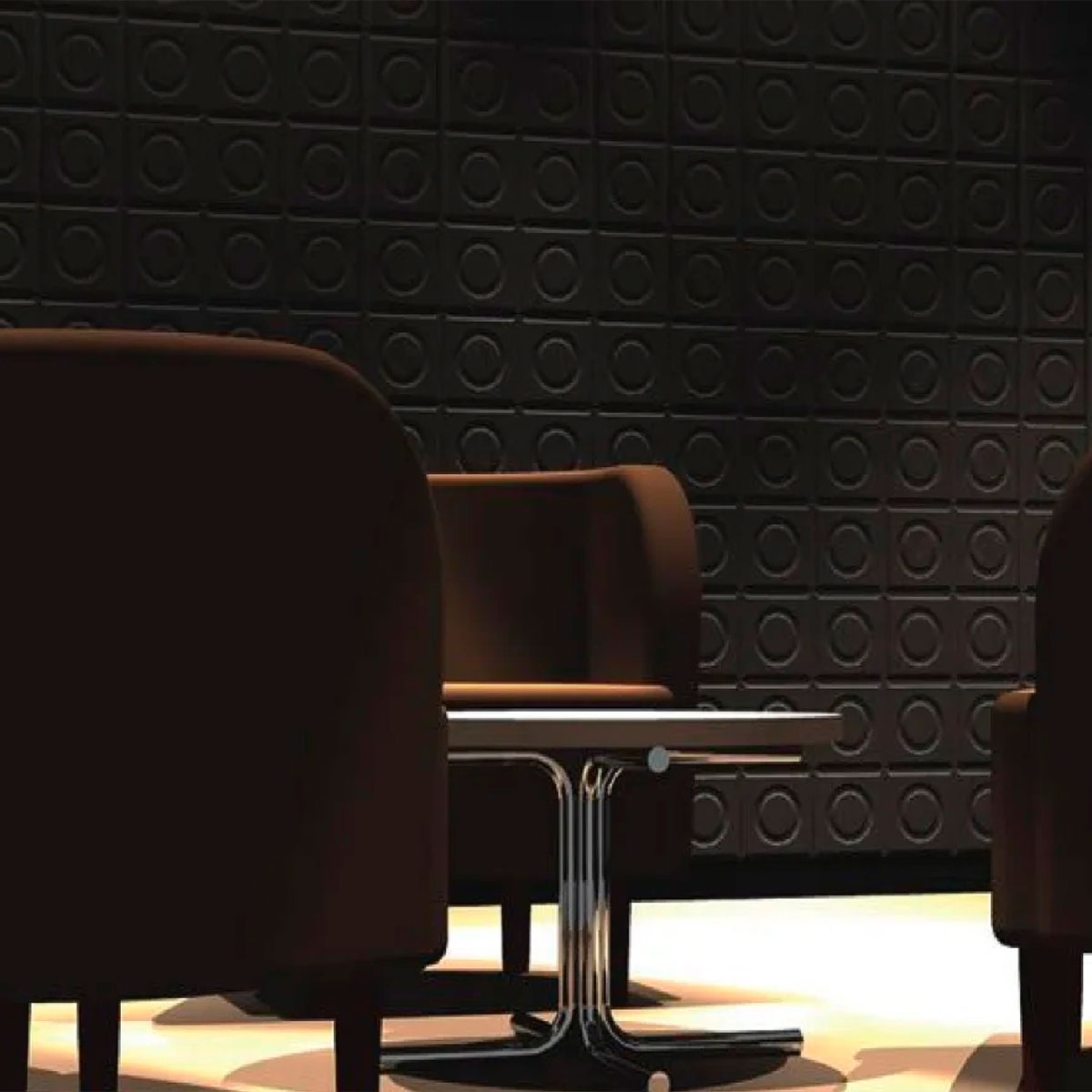 Environment with Panot Panel Barcelona TOTALDesign Black 2.85x1.3 (3.70m2)