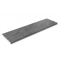 Peldaño Recto Antideslizante Volcanic Lava 32,6x120 (Precio por caja)