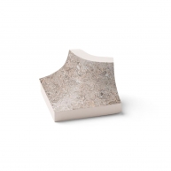 Iconic Corner Outer Non-slip Corner Stone 6.5x6.5 (Box 4 pieces)