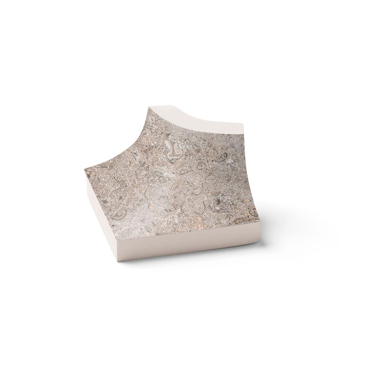 Iconic Corner Outer Non-slip Corner Stone 6.5x6.5 (Box 4 pieces)