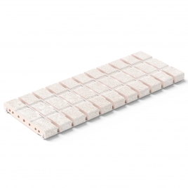 Grille de vidange antidérapante RJ20 Flex Salem Clar 19.3x50x2.2 (Prix par boîte)