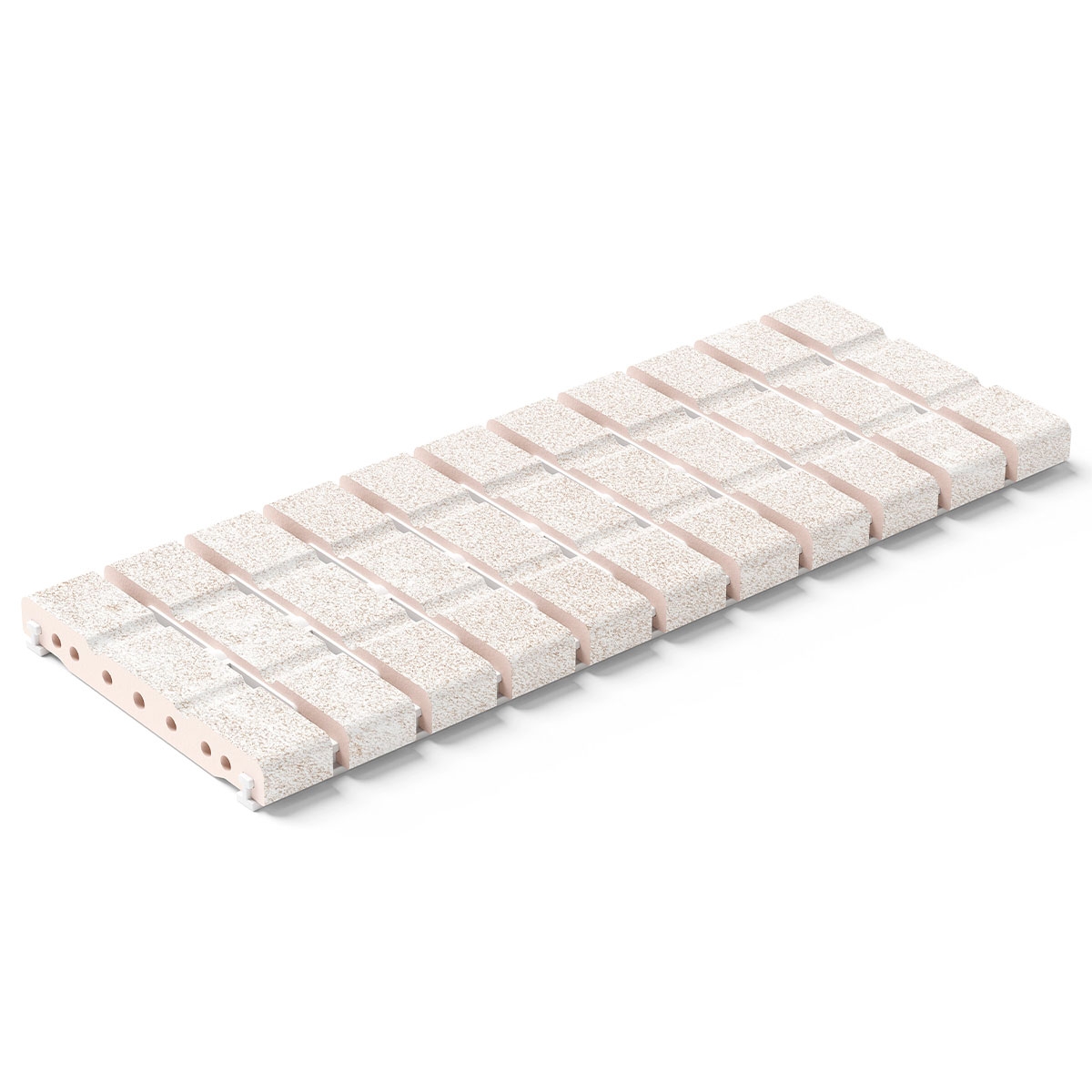 Grille de vidange antidérapante RJ20 Flex Salem Clar 19.3x50x2.2 (Prix par boîte)