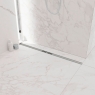 Interior com Kit de Canal de Duche Revolux Tryphon Curve Chrome 200 Cm