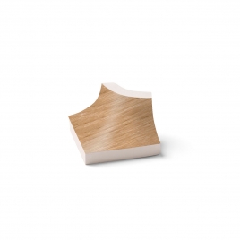 Amazonia Honey Non-slip Outer Edge Corner 6.5×6.5 (box 4 pieces)