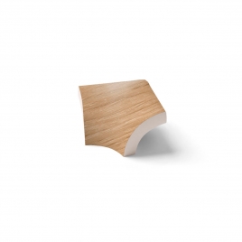 Eckinnen-Ecke Amazonia Honey 6,5×6,5 (Box 4 Stück)