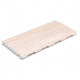 Foto de RJ25 INV Veincut Sahara Antiderrapante Grelha de drenagem 25x50x2.2 (Caixa 2 peças)