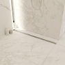 Intérieur avec kit de caniveau de douche Revolux Ruber Cavity Nickel 100 cm