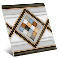 Pombo 2 Multicolor 20x20 - Colección Vodevil de Vives - Marca Vives