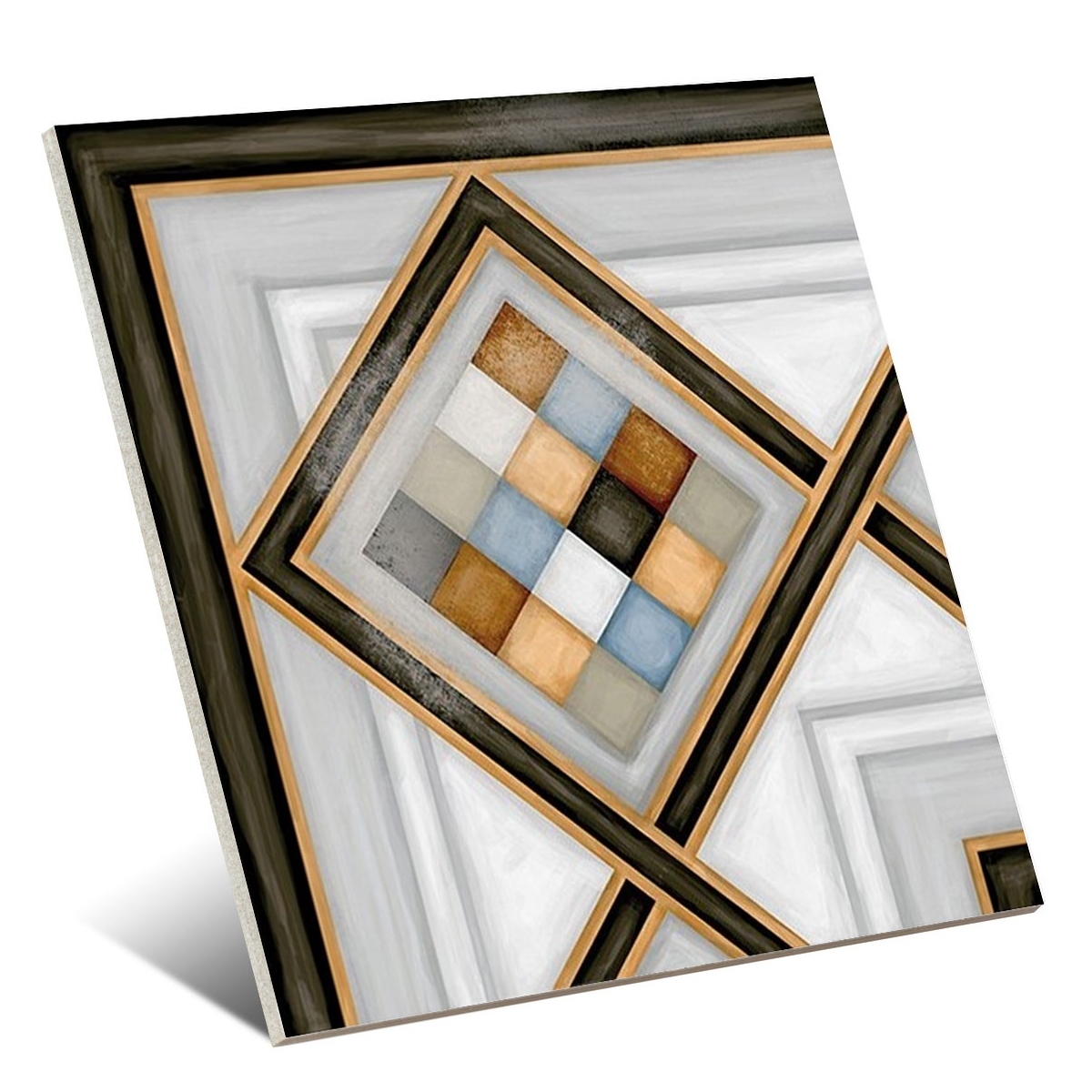 Pombo 3 Multicolore 20x20 - Collection Vaudeville Vives - Marque Vives