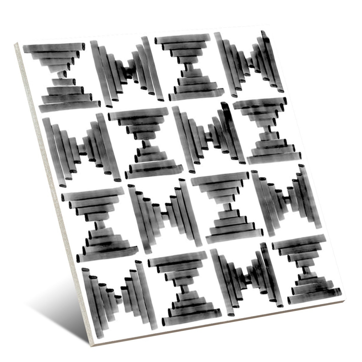 Wilder Sombra 20x20 - Collection Vaudeville par Vives - Marque Vives