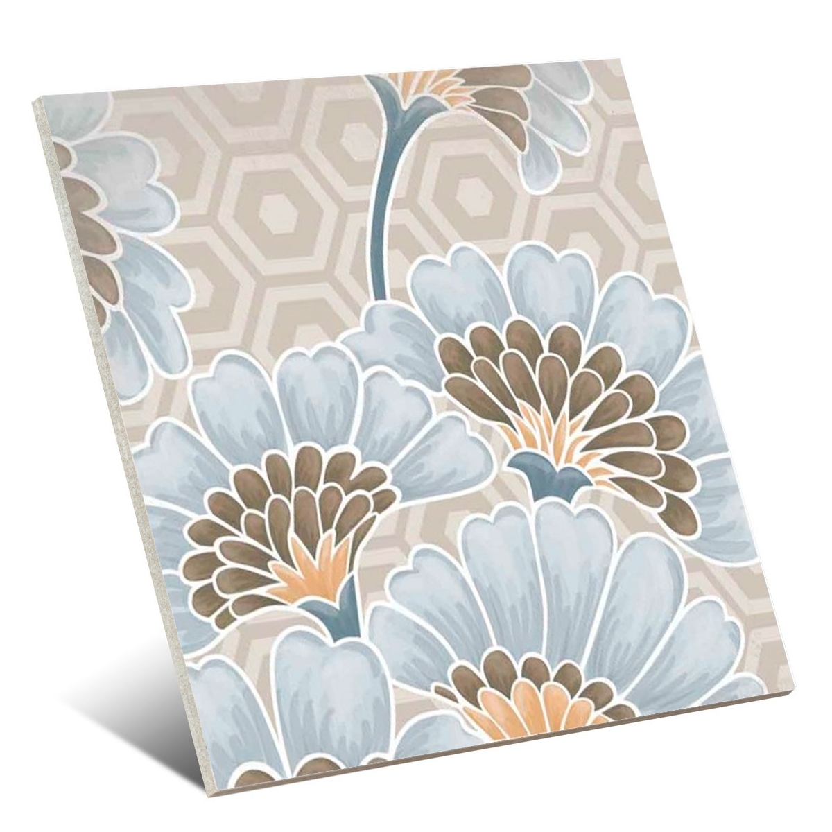 Grey Flower 20x20 cm (box 1 m2) - Vives