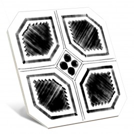 Octógono Variette Sombra 20x20 cm (caja 0.96 m2)