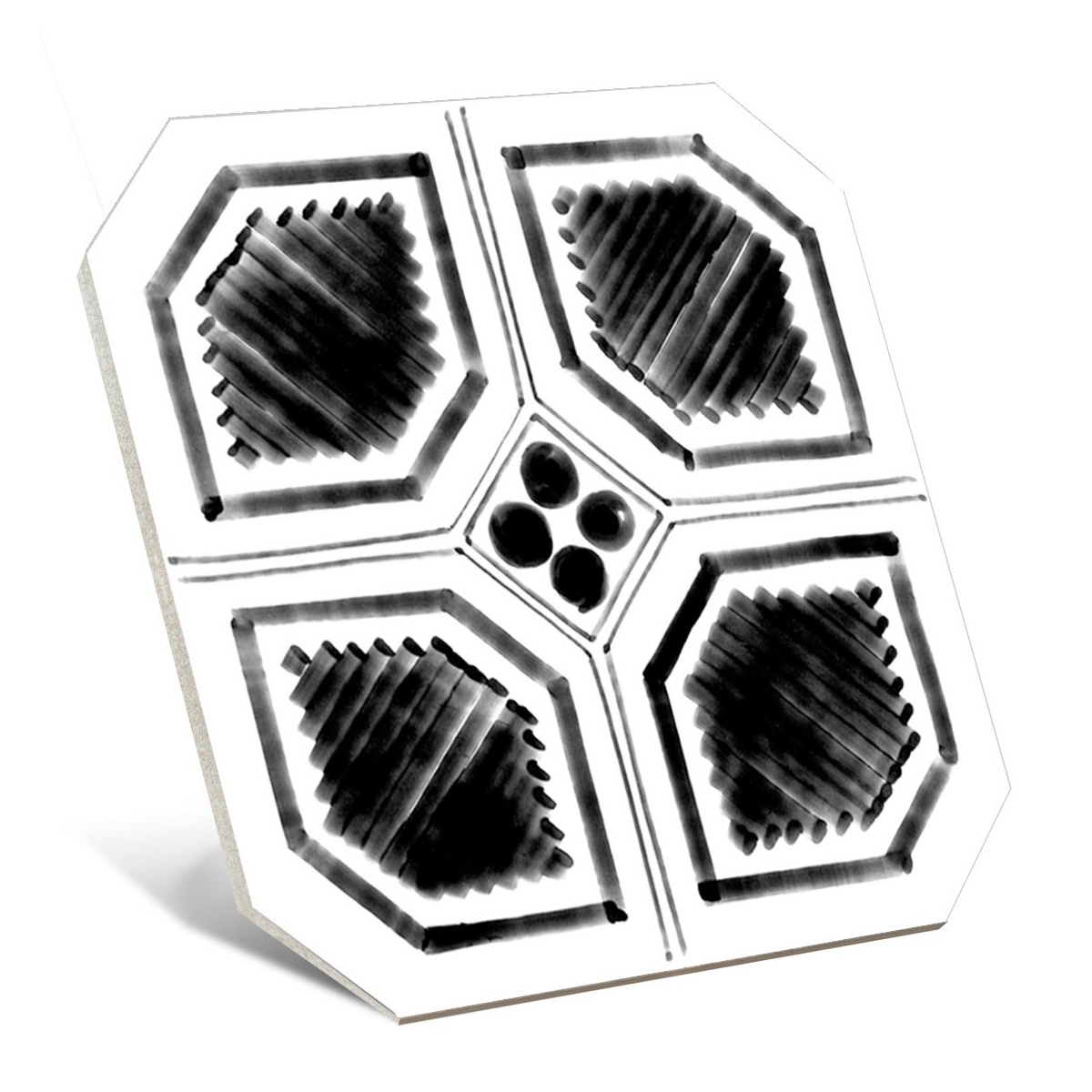 Octógono Variette Sombra 20x20