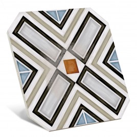 Ritter Multicolore Octogone 20x20 cm (boîte 0,96 m2)