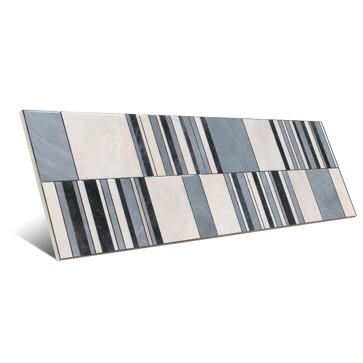 Nilo 9537 Relief Bleu 30x90 (Boîte 1.08m2)