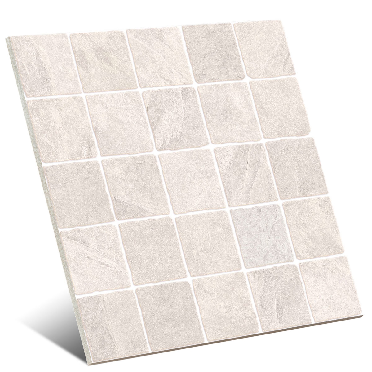 Mustang White Mosaic 28.5x28.5 (Box of 11 units)