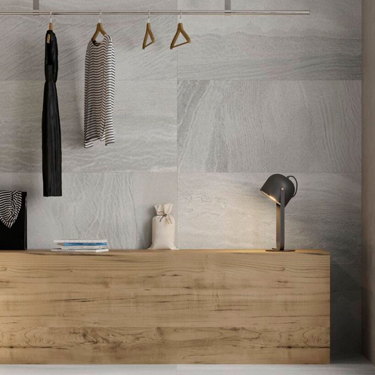 Intérieur avec revêtement Canyon Grey 59.1x119.1 (Boîte 1.41m2)