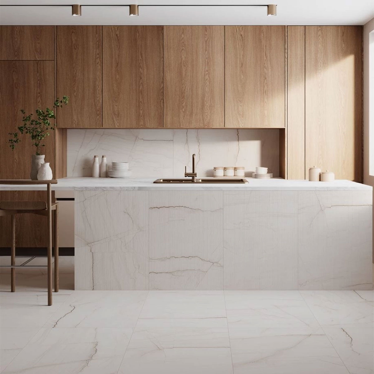 Interior with Brasilea Rect. Deco 59.1x119.1