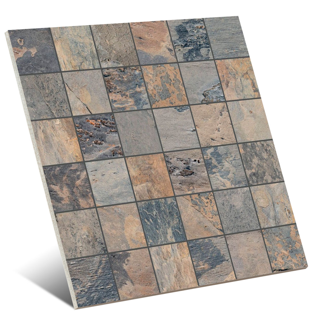 Ardesia Gray Mosaik 30x30 (Box 6 Stück)