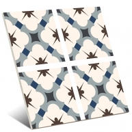 Grace Blue Block 16.5x16.5 (Boîte 0.55m2)