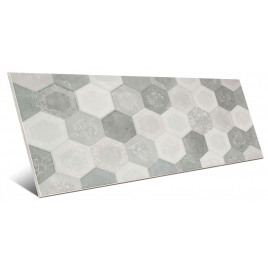 Lyon 8215 Relieve Rodas Perla 33,3x80 (Caja 1,598m2)