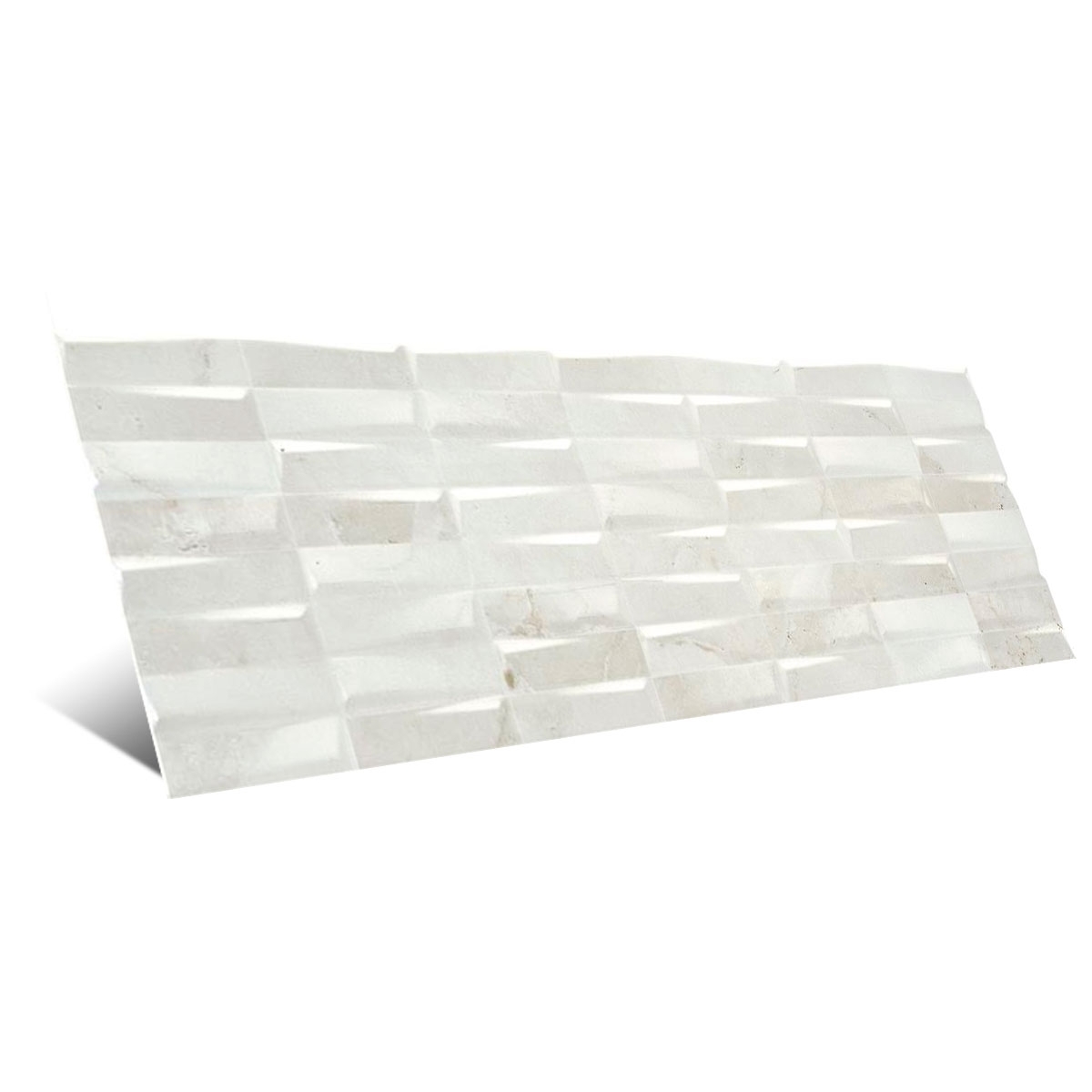 Coliseum White Braid 20x60 (Box 1.44m2)