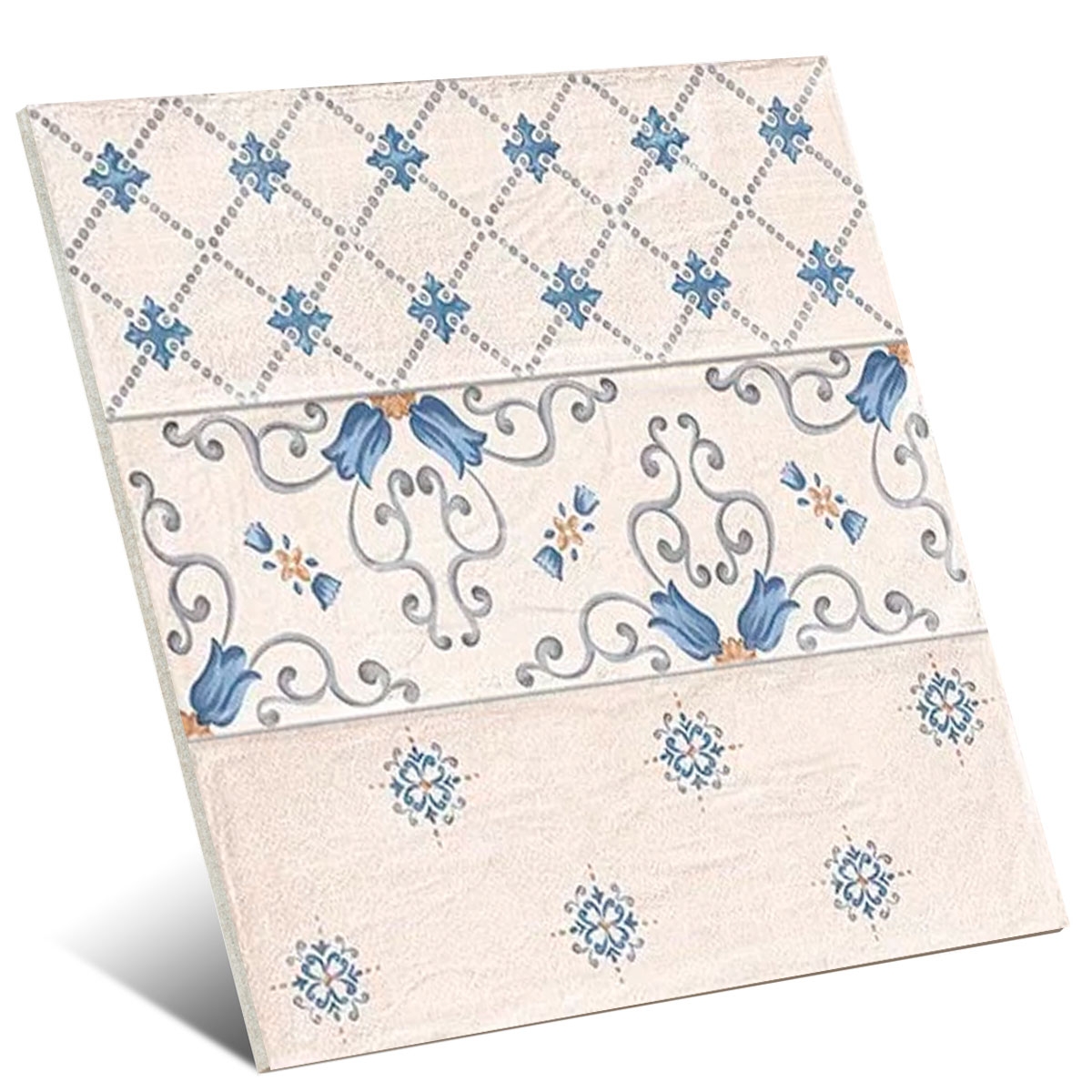 Brique fleur d’amandier 33.15×33.15 (Boîte 1.32m2)