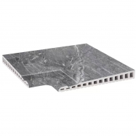 Ángulo Desbordante Imperial Ceniza Antideslizante 31x31 (Caja 1 pieza)