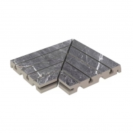 Imperial Ash Non-slip Left Grille Angle 33x33 (Set 1 piece)