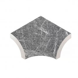 Foto de Meio Ângulo Redondo 4 Imperial Ash 4.2x3.3x5 (Caixa 8 peças)