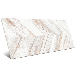 Tribeca Spiga Branco 45×90cm (Caixa 1.22m2)