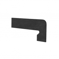 Fiorentino Direito Mediterrâneo Grafite Stilt Pad 17.5x39.5 (Caixa 14 peças)