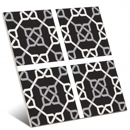 Nautic Black Taco 16.5x16.5 (Boîte 0.55m2)