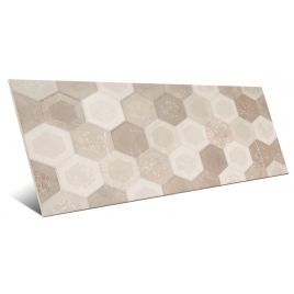 Foto de Lyon 8215 Relieve Rodas Crema 33,3x80 (Caja 1,598m2)