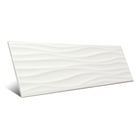 Wave White 25x75 (Box of 1.3125m2)