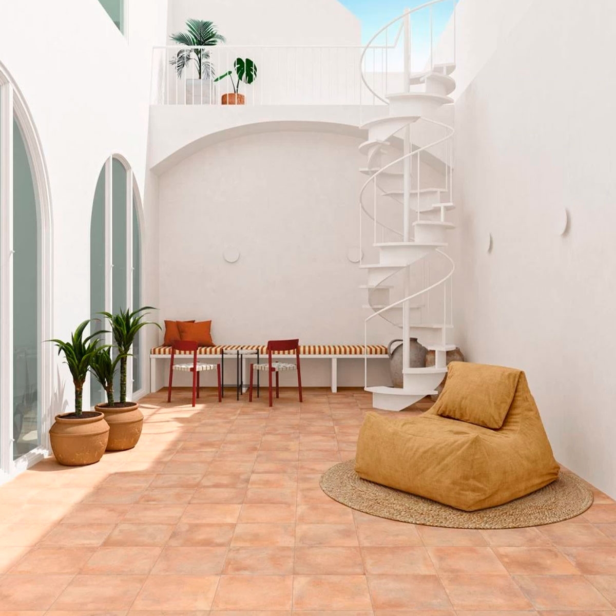 Exterior with Saona Chiaro Non-slip flooring 33.15x33.15 (Box 1.32m2)