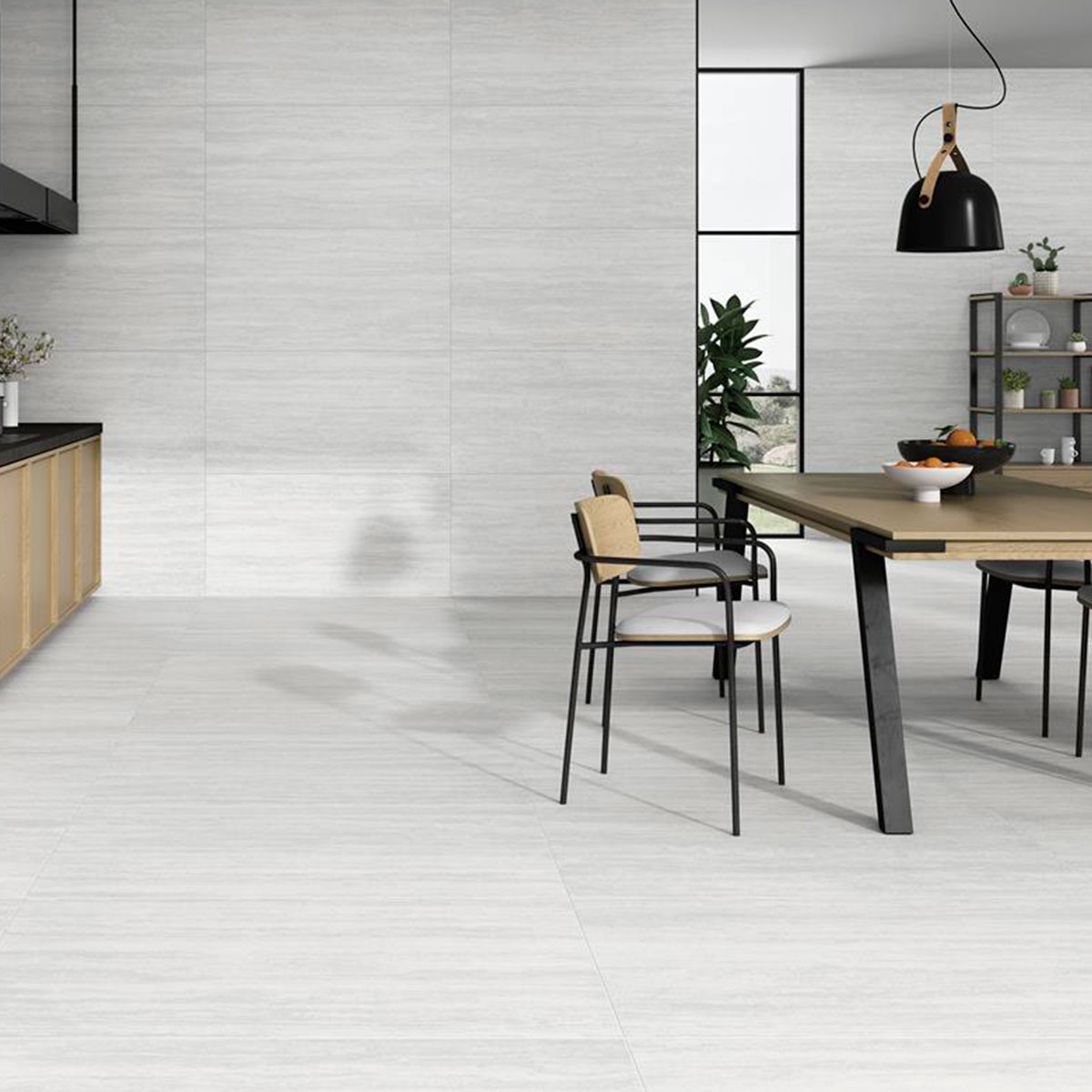 Interior with Fortune P.E Pearl 60x120 coating (Box of 1.4042m2)