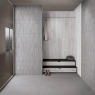Bathroom with Sassi Gray flooring 45x90 (Box 1.22m2)