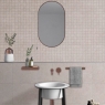 Baño con revestimiento Sassi Arena Mosaico 30x30 (Caja 6 piezas)