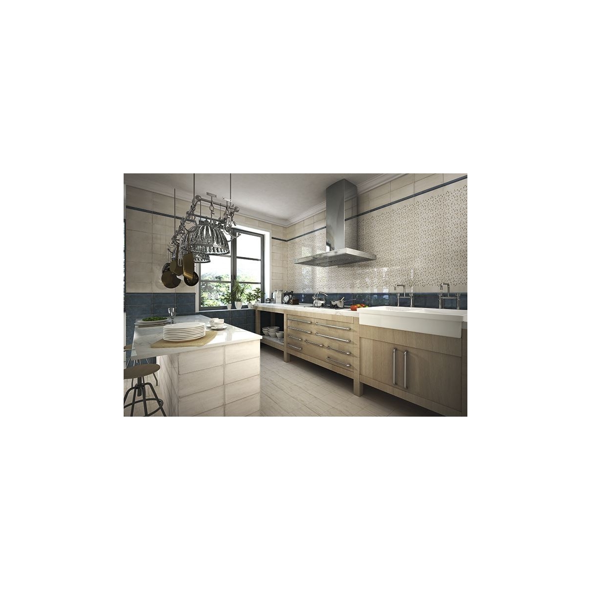 Coleção Catania com efeito crepitante Mainzu Catania Green (Box 1 m2) - Pavimento cerâmico Pasta vermelha Interior com efeito qu