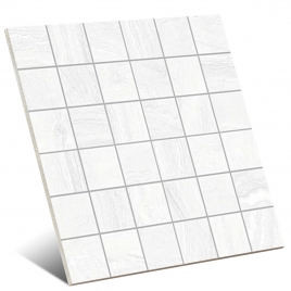 Varana Mosaico Branco 30x30 (Caixa 6 peças)