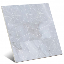 Velvet Brick Geo Gray 33.15×33.15 (Box 1.32 m2)