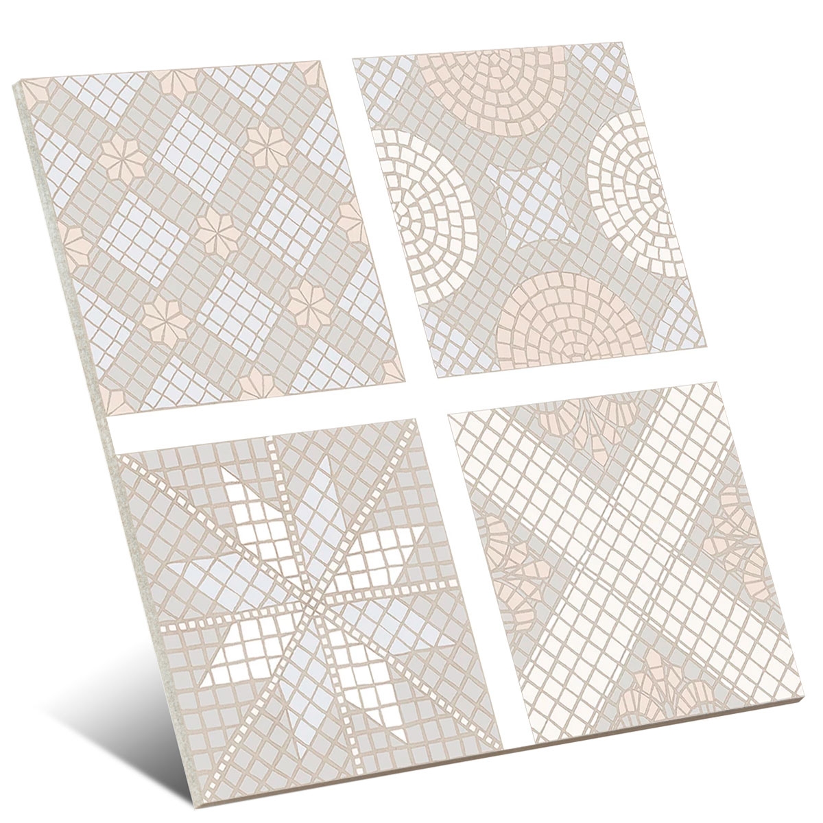 Tessela Bloco Branco 16,5x16,5 (Caixa 0,55m2)