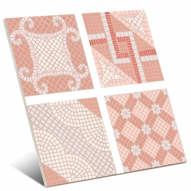 Tessela Rosa Taco 16.5x16.5 (Caixa 0.55m2)