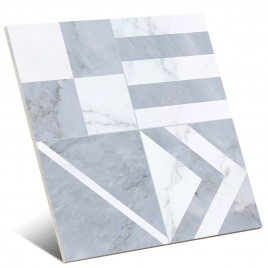 Velours Gris Géo 33.15×33.15cm (Boîte 1.32m2)