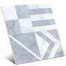 Velours Gris Géo 33.15×33.15cm (Boîte 1.32m2)